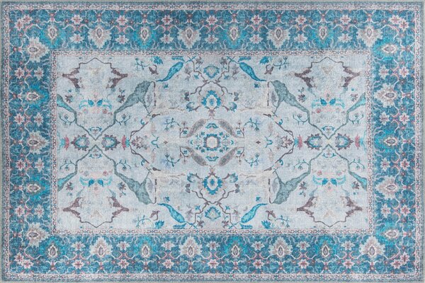 ASIR Koberec (75 x 230) BLUE AL tyrkysový