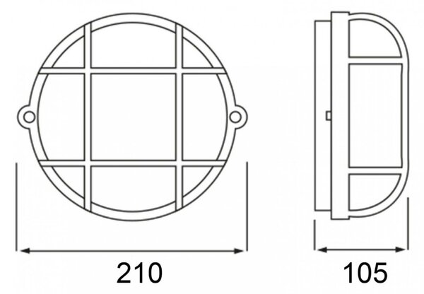Deko-Light nástěnné a stropní svítidlo Syrma kulaté šedá 220-240V AC/50-60Hz E27 1x max. 100,00 W šedá 401016