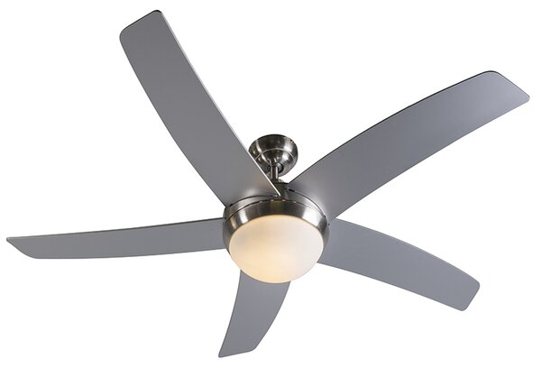 Stropní ventilátor ocelový 132 cm s dálkovým ovládáním - Cool