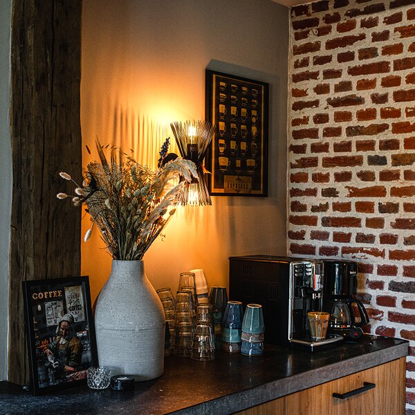 Art Deco nástěnná lampa černá 2-světlo - Broom