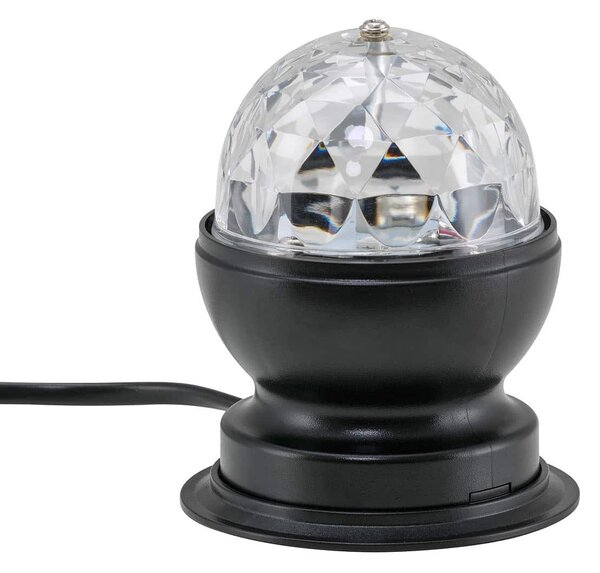 BRILO 7347-015 AKCE - RGB LED stolní lampa, pr. 8,8 cm, 3 W, černá - BRILO