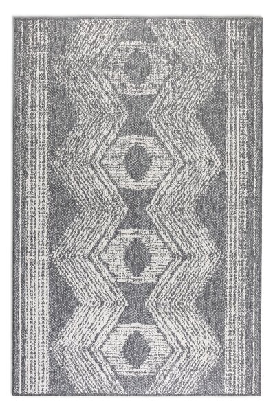 ELLE Decoration koberce Kusový koberec Gemini 106008 Silver z kolekce Elle – na ven i na doma - 120x170 cm