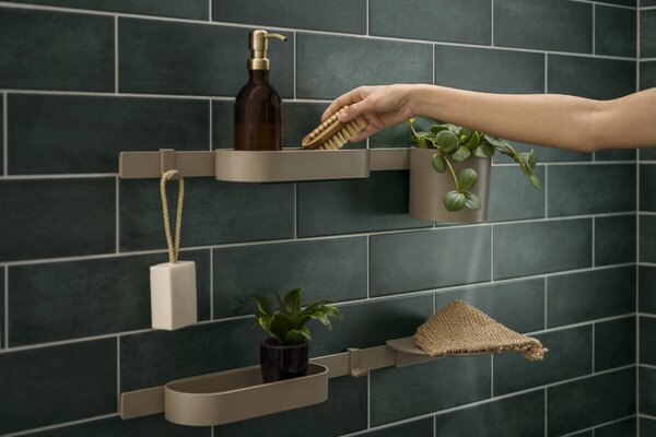 Hansgrohe WallStoris Planet Edition Nádobka, Béžová (recyklace), 28916210