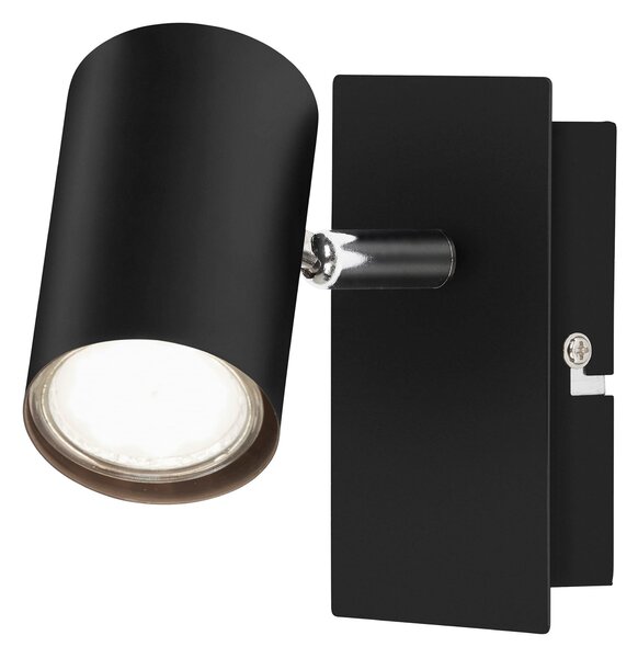 BRILO 2857-015 Bodové svítidlo 12,3 cm 1xGU10 40W černá - BRILO