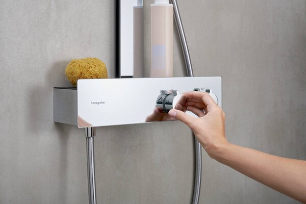 Hansgrohe Rainfinity Showerpipe 360 1jet s termostatem ShowerTablet 350, chrom 26853000