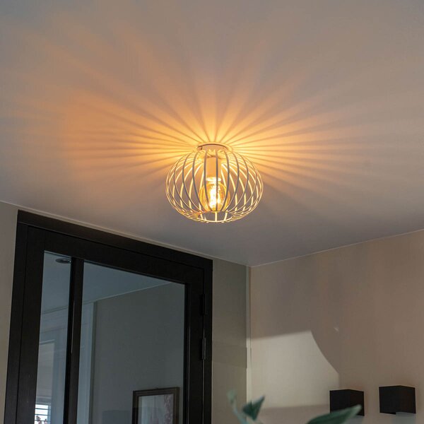 Designové stropní svítidlo bílé 30 cm - Johanna