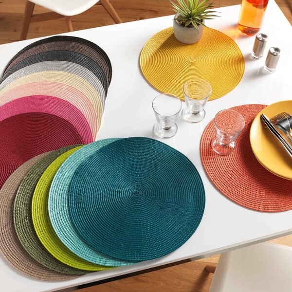 Plastové prostírání ø 35 cm Zebulon – douceur d'intérieur