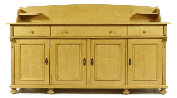 Široká komoda - buffet s nástavbou