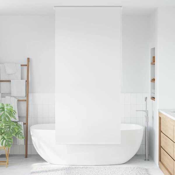 Sprchová roleta 80 x 240 cm bílá 142841