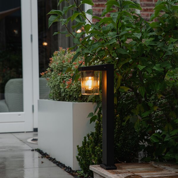 Moderní venkovní stojací lampa černá 60 cm IP54 - Chimay