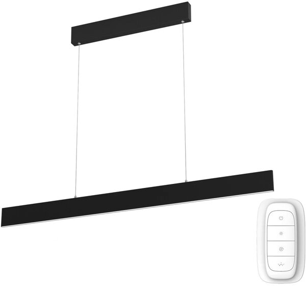 Immax NEO LISTON Smart závěsné svítidlo, 118cm 18W černé Zigbee 3.0 07076L Dostupné během října