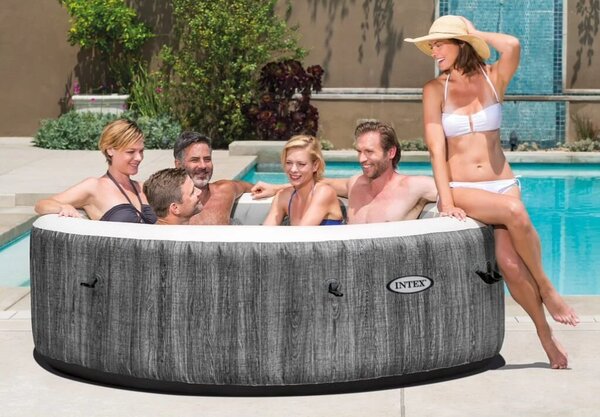 Marimex Bazén vířivý nafukovací Pure Spa - Bubble Greywood Deluxe 6 (11400255)