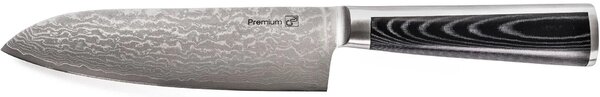 G21 Nůž Damascus Premium 17 cm, Santoku 6002295