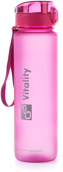 G21 Láhev na smoothie/juice, 1000 ml, růžová-zmrzlá 6002224