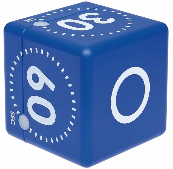 TFA 38.2036.06 - Digitální časovač CUBE - modrý TFA38.2036.06