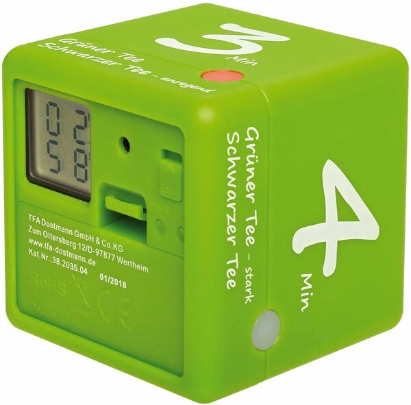 TFA 38.2035.04 - Digitální časovač CUBE - na čaj TFA38.2035.04