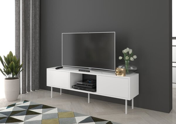 TV stolek Mirka - bílá