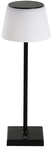 IMMAX venkovní solární LED stolní lampička BONITO/ 4W/ 200lm/ CCT/ 5000K/ stmívatelná/ IP44/ černá 08492L