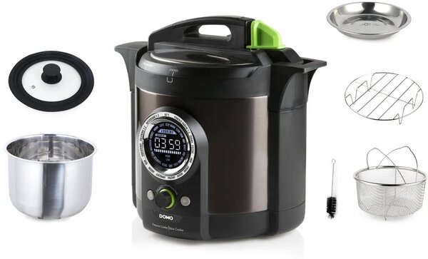 DOMO DO42708PP Multifunkční tlakový a pomalý hrnec