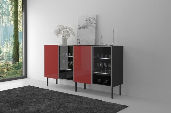 Podsvícená moderní komoda Lilka