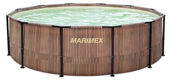 Marimex Bazén Florida 3,66x0,99 m se skimmerem- motiv TEAK (10340285)