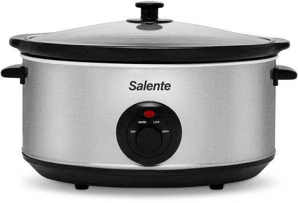 Salente HotPot, pomalý hrnec, 6,5 l, manuální ovládání, nerez