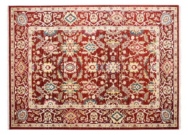 Makro Abra Kusový koberec RIVOLI EE58B Klasický červený Rozměr: 120x170 cm