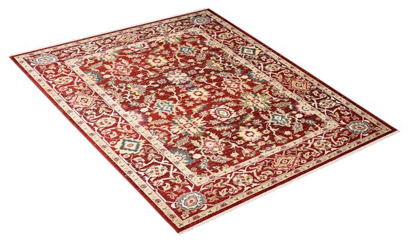 Makro Abra Kusový koberec RIVOLI EE58B Klasický červený Rozměr: 120x170 cm
