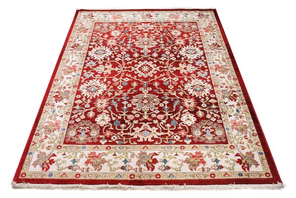 Makro Abra Kusový koberec RIVOLI EF52B Klasický červený Rozměr: 160x225 cm