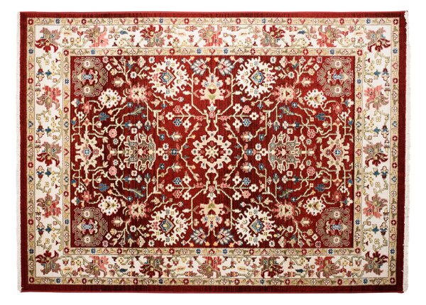 Makro Abra Kusový koberec RIVOLI EF52B Klasický červený Rozměr: 160x225 cm