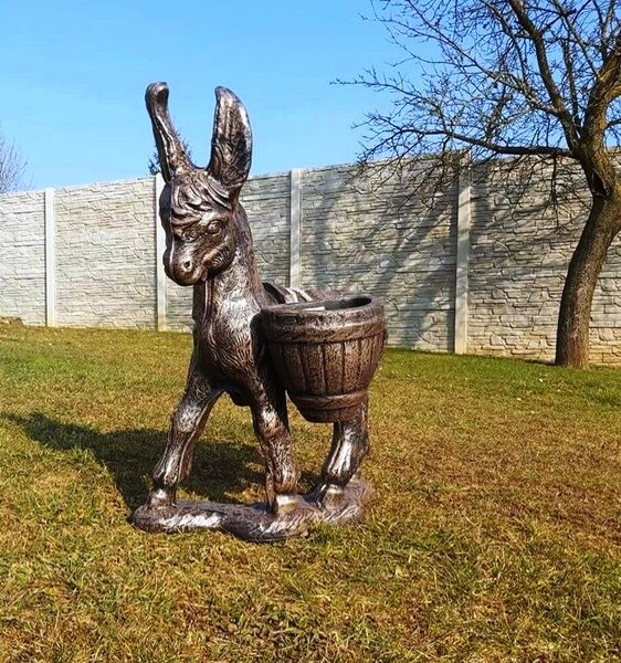Roto květináč Osel M, bronzově hnědý, 430x160x530 mm