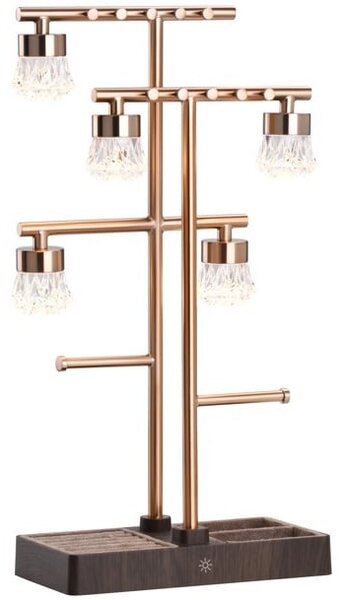 IMMAX LED dekorativní lampička 2v1 LUMITREE růžové zlato 09112L