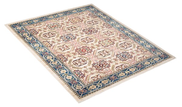 Makro Abra Kusový koberec RIVOLI EE62B Klasický krémový modrý Rozměr: 120x170 cm