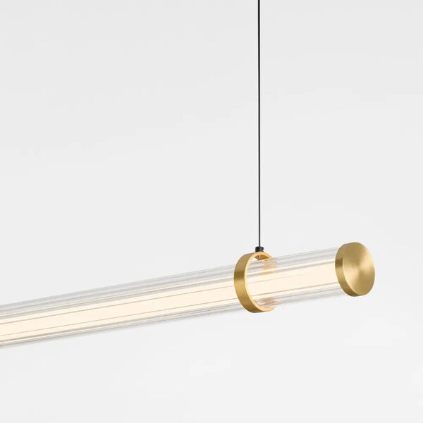 -25 % Dny Marianne - Nova Luce Skleněné závěsné LED světlo Eliot 102 cm