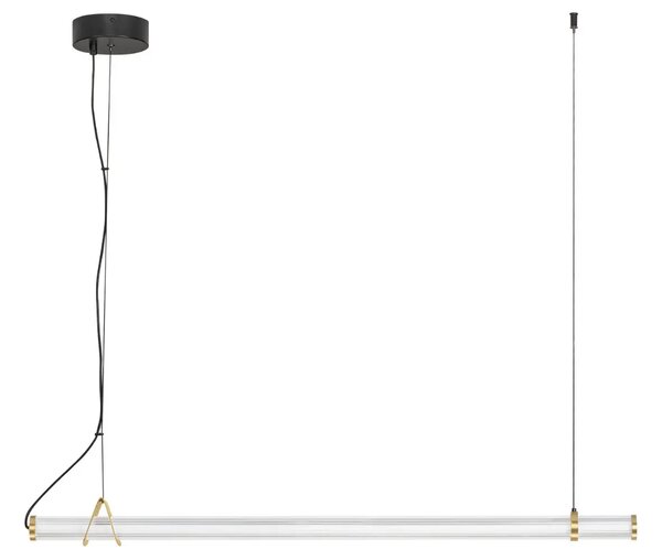 -25 % Dny Marianne - Nova Luce Skleněné závěsné LED světlo Eliot 102 cm