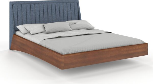 Levitující postel Ulf 160x200 cm - masiv buk 4 cm 160x200, Odstín moření: Buk přírodní, Čalounění: Solid 79