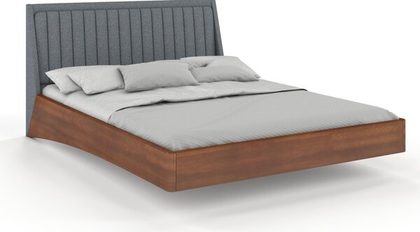 Levitující postel Ulf 160x200 cm - masiv buk 4 cm 160x200, Odstín moření: Buk přírodní, Čalounění: Solid 79
