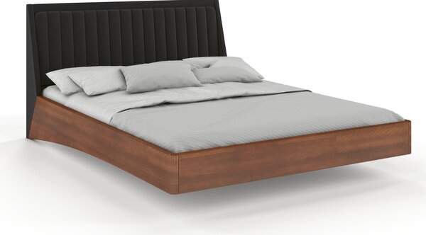 Levitující postel Ulf 160x200 cm - masiv buk 4 cm 160x200, Odstín moření: Buk přírodní, Čalounění: Solid 79