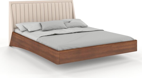 Levitující postel Ulf 160x200 cm - masiv buk 4 cm 160x200, Odstín moření: Buk přírodní, Čalounění: Solid 79