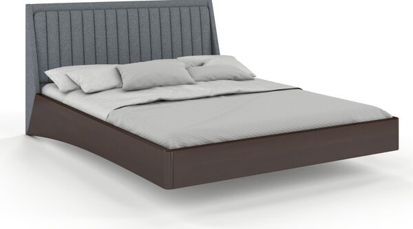 Levitující postel Ulf 160x200 cm - masiv buk 4 cm 160x200, Odstín moření: Buk přírodní, Čalounění: Solid 79