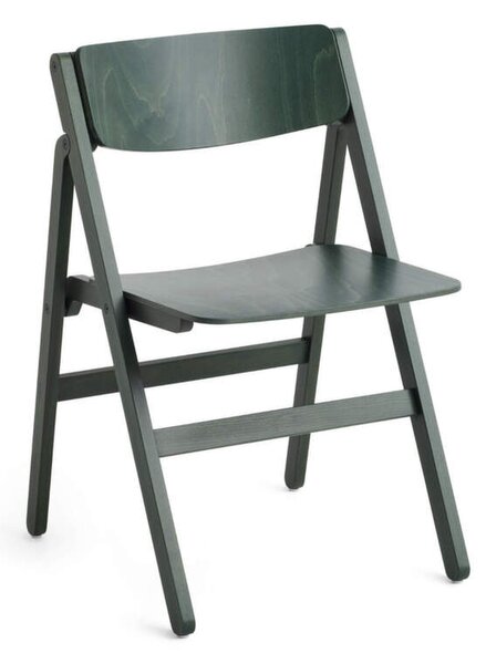 HAY Skládací židle Backflip, cedar green lacquered beech