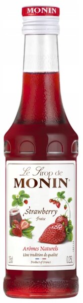 MONIN Sirup jahoda 0,25 l