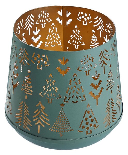 MOUNTAIN LODGE Lucerna 18 cm - zelená