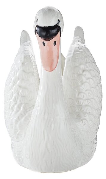 ODETTE Dekorace labuť 21 cm