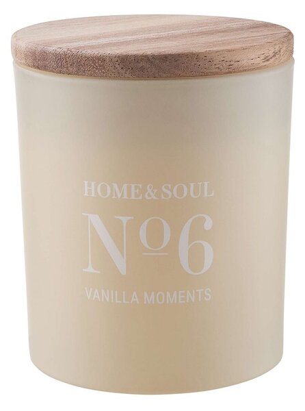 HOME & SOUL Vonná svíčka se sójovým voskem No. 6 Vanilla Moments