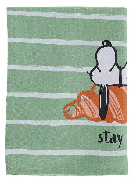 PEANUTS Utěrka "Stay Cozy" - zelená