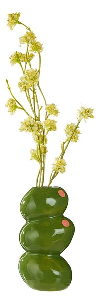 OLIVES Váza 17 cm - zelená