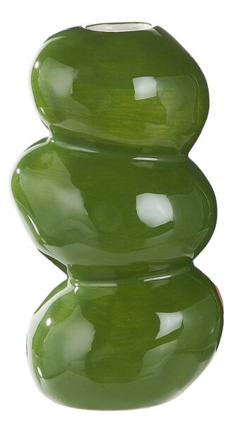 OLIVES Váza 17 cm - zelená