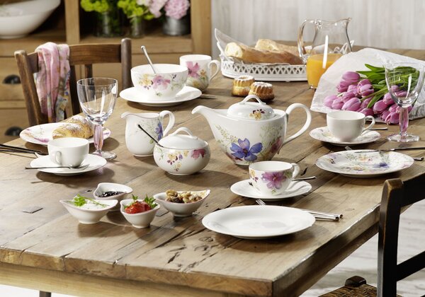 Villeroy & Boch 10-4104-0460 Džbán na čaj Mariefleur Gris Basic 1,2 l