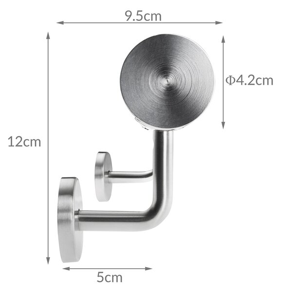 Deuba Zábradlí na zeď - 100 cm